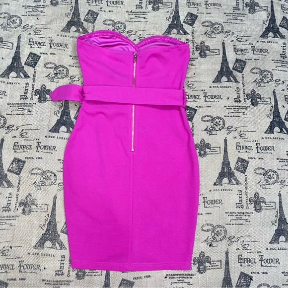 Fashion Nova NWT! Fuchsia Giving In To You Tube Mini Dress Size S - Picture 8 of 13